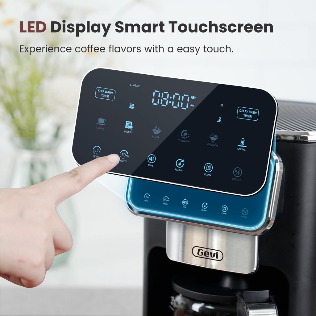 12-Cup Coffee Maker with Glass Carafe W356724