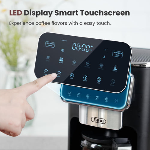 12-Cup Coffee Maker with Glass Carafe W356724