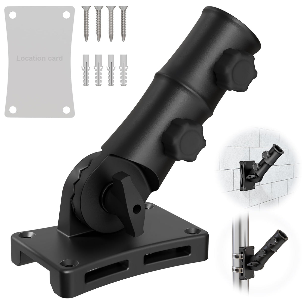 Aluminum Wall and Post Mount Flag Pole Holder C238348