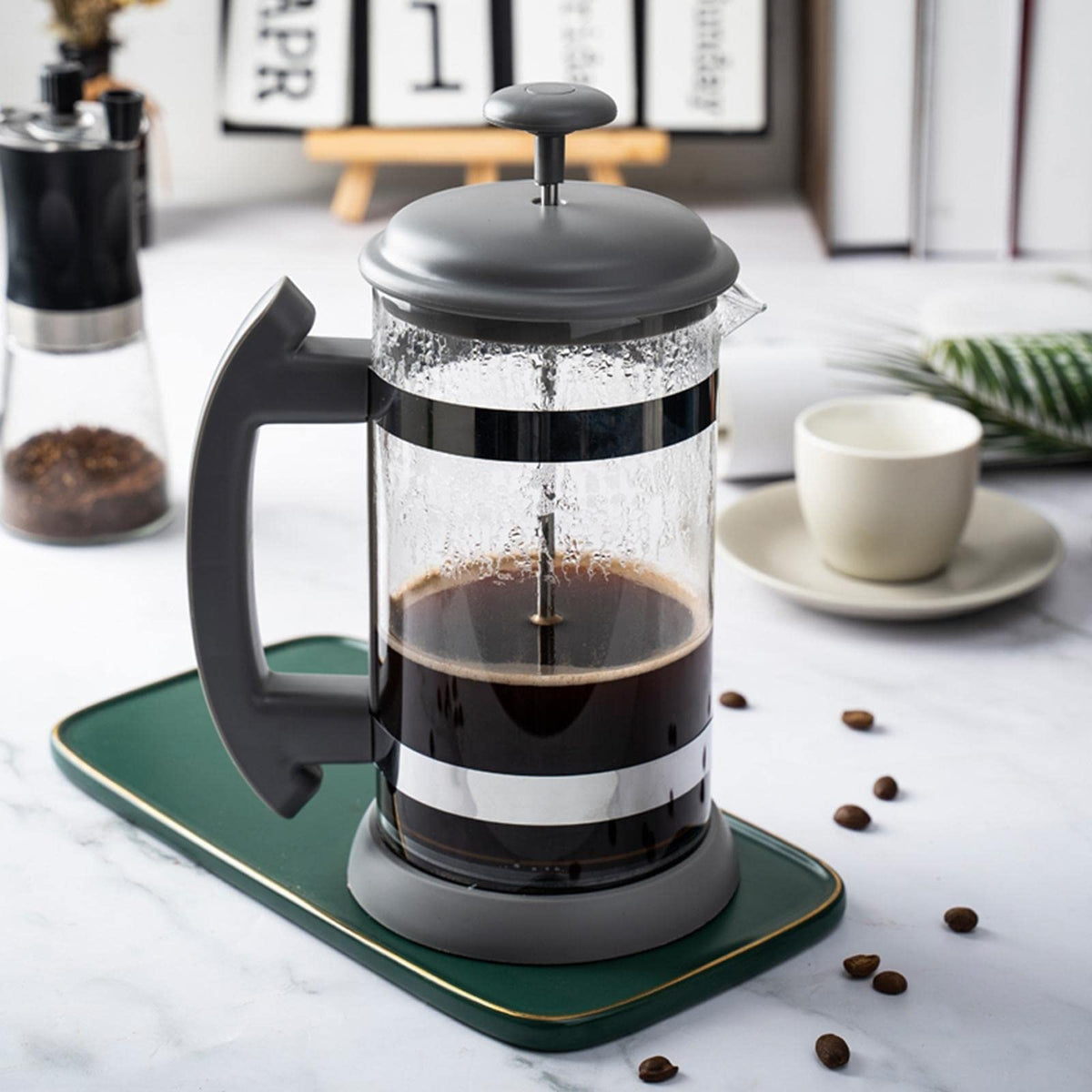 1L Stainless Steel Coffee Maker U56084