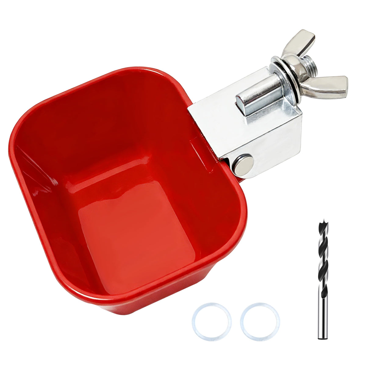 Aluminum Alloy Chicken Waterer Feeder L374