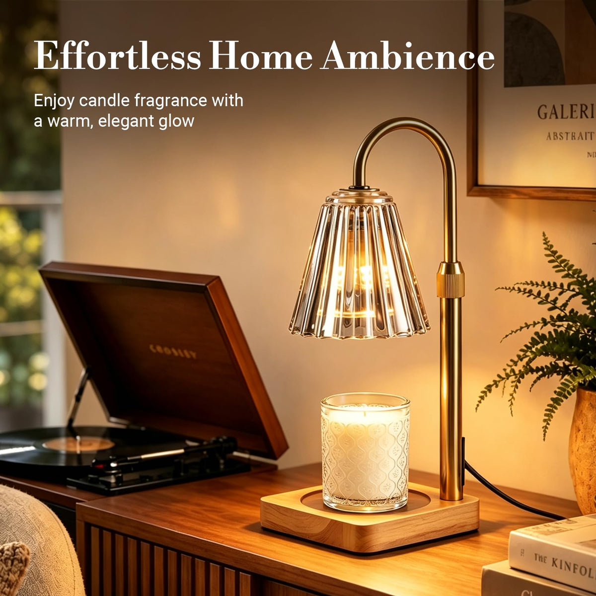 Candle Warmer Lamp with Timer J16004