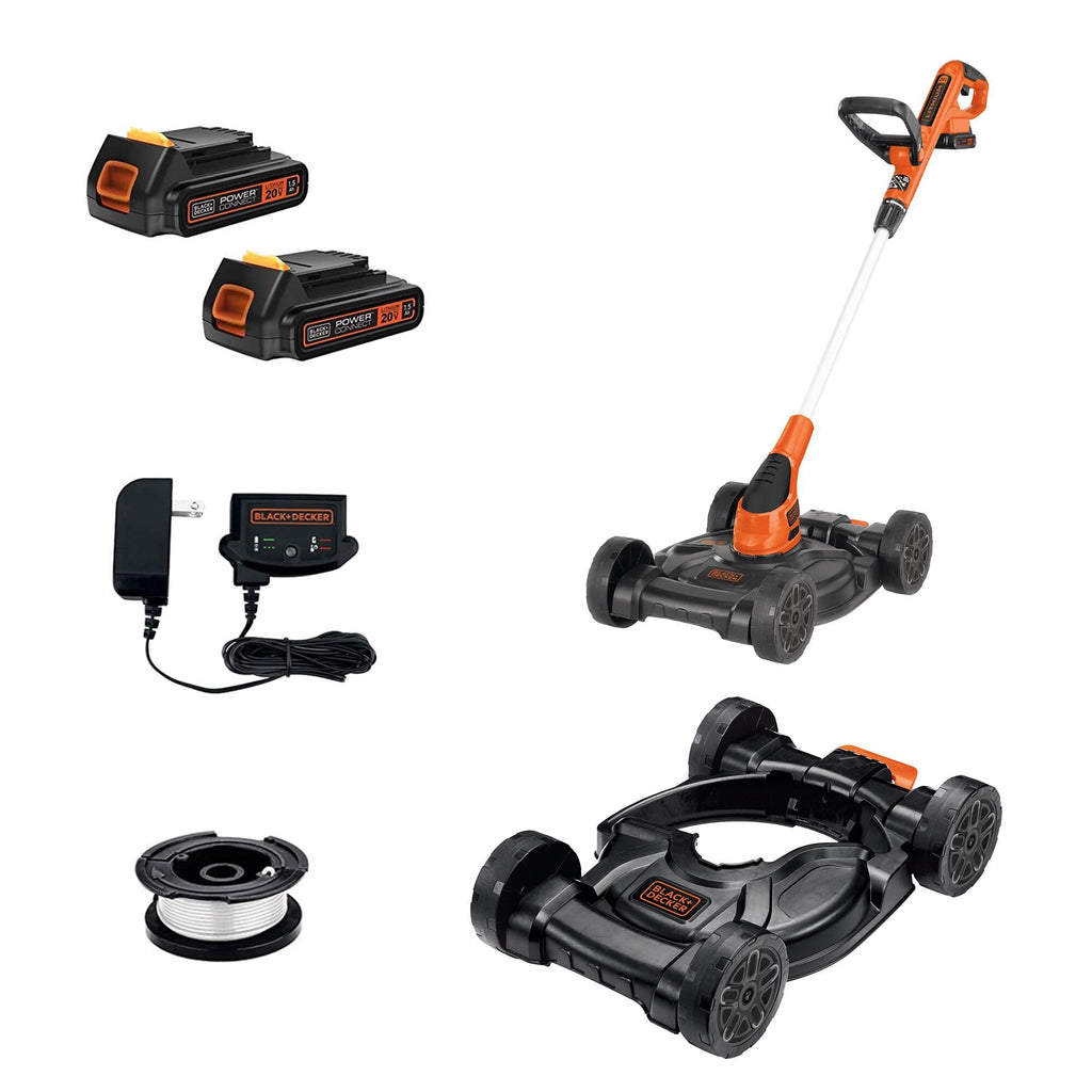 Cordless 3 in 1 Weed Eater, Lawn Edger and Lawn Mower E594