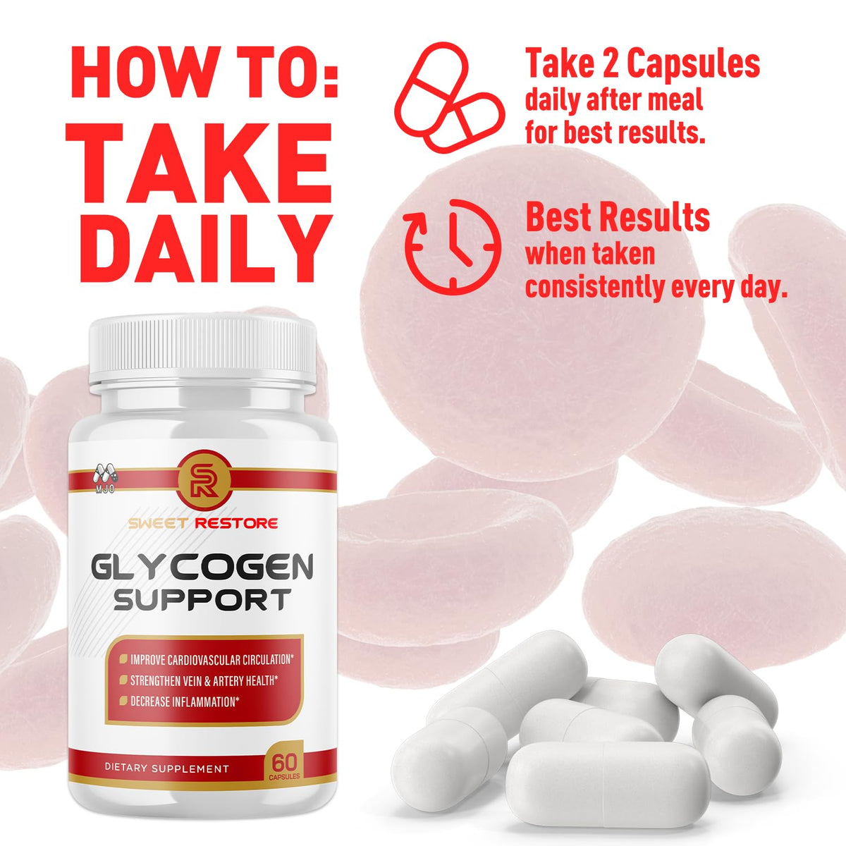 Glycogen Support Capsules B7459