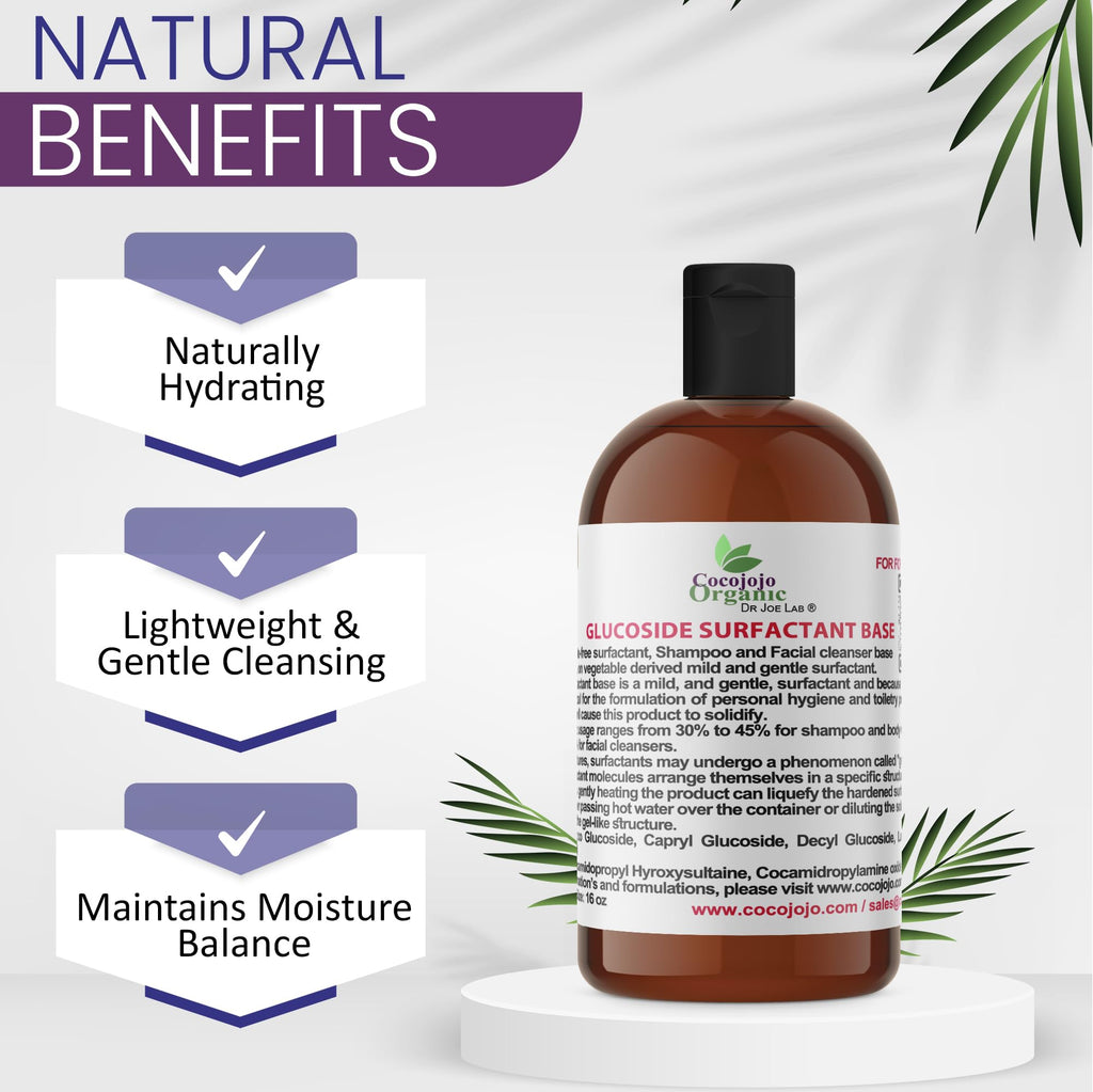 Lauryl Glucoside Natural Surfactant 16 Oz Q172