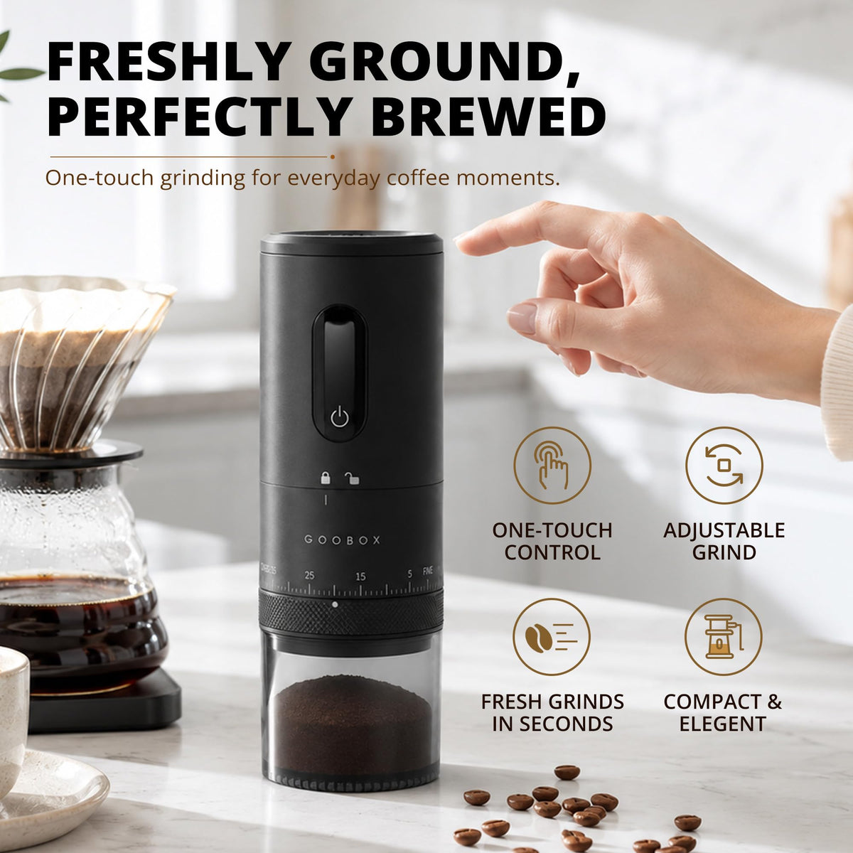 Electric Coffee Grinder B764220