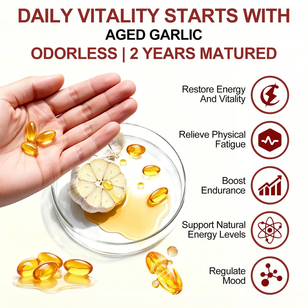 Odorless Garlic Supplement 300 Count Softgels C833556