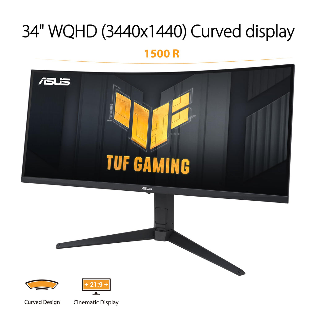 34” 1440P Curved Gaming Monitor D436