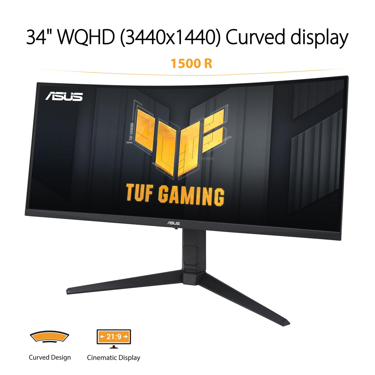 34” 1440P Curved Gaming Monitor D436