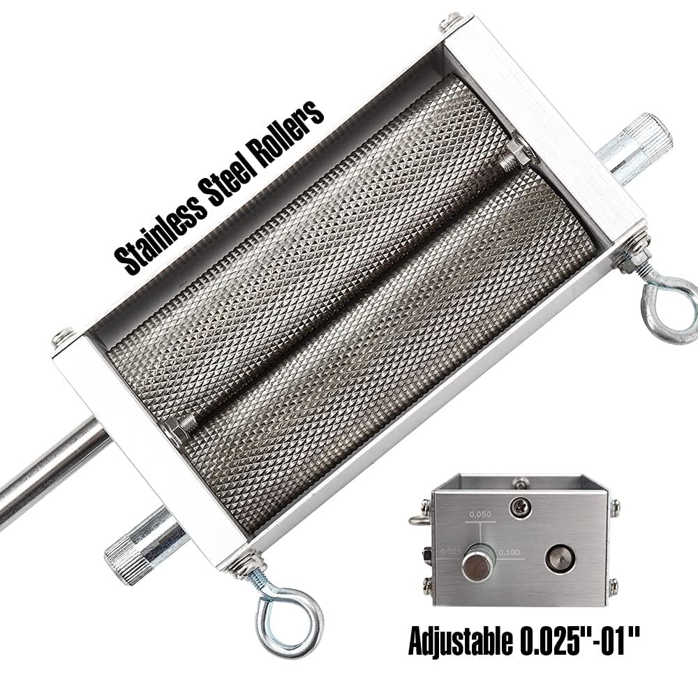 2 Roller Stainless Steel Grain Mill T3490