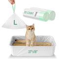 Cat Litter Box Liners Large 20 Count N75318