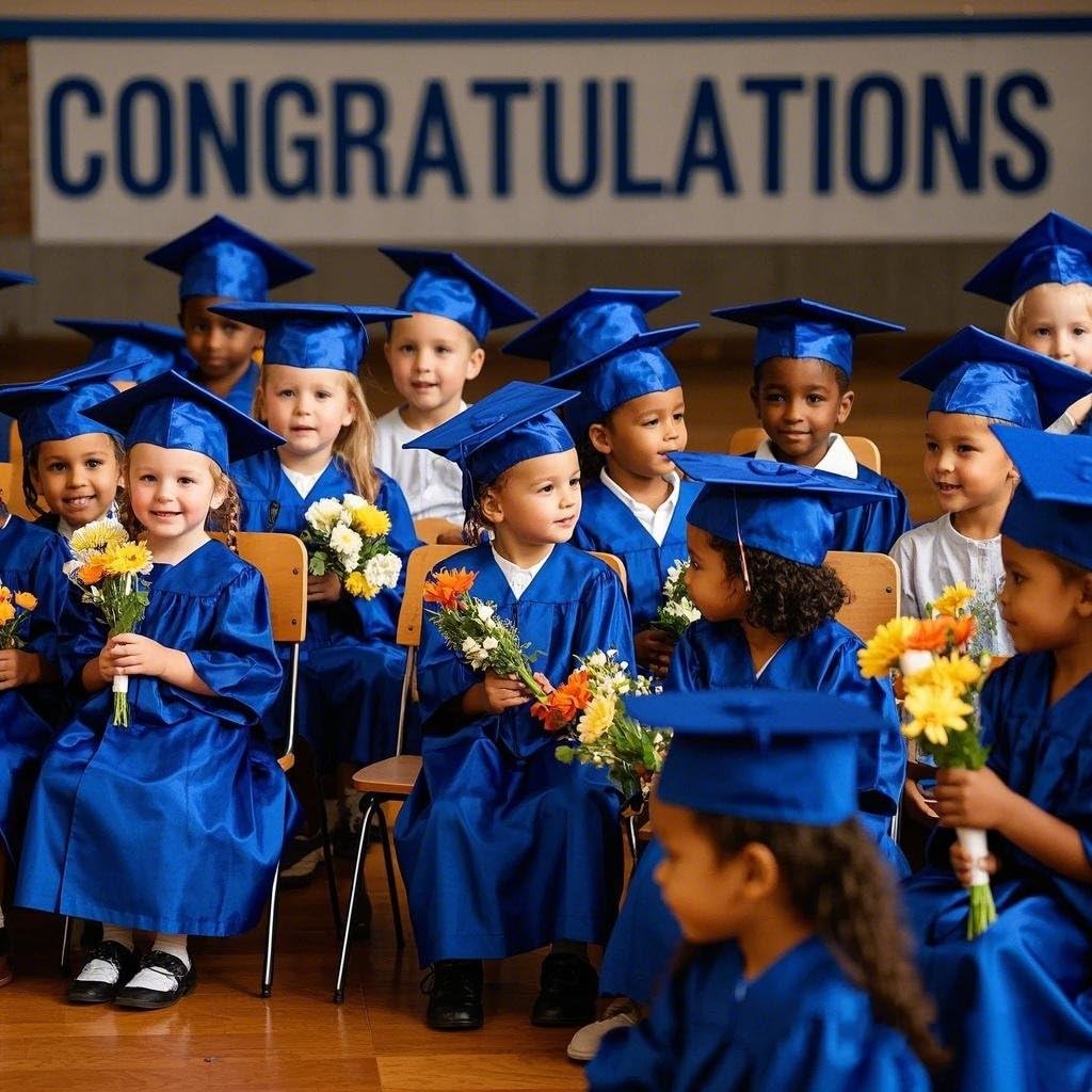 Kindergarten Graduation Cap with Tassel N1913