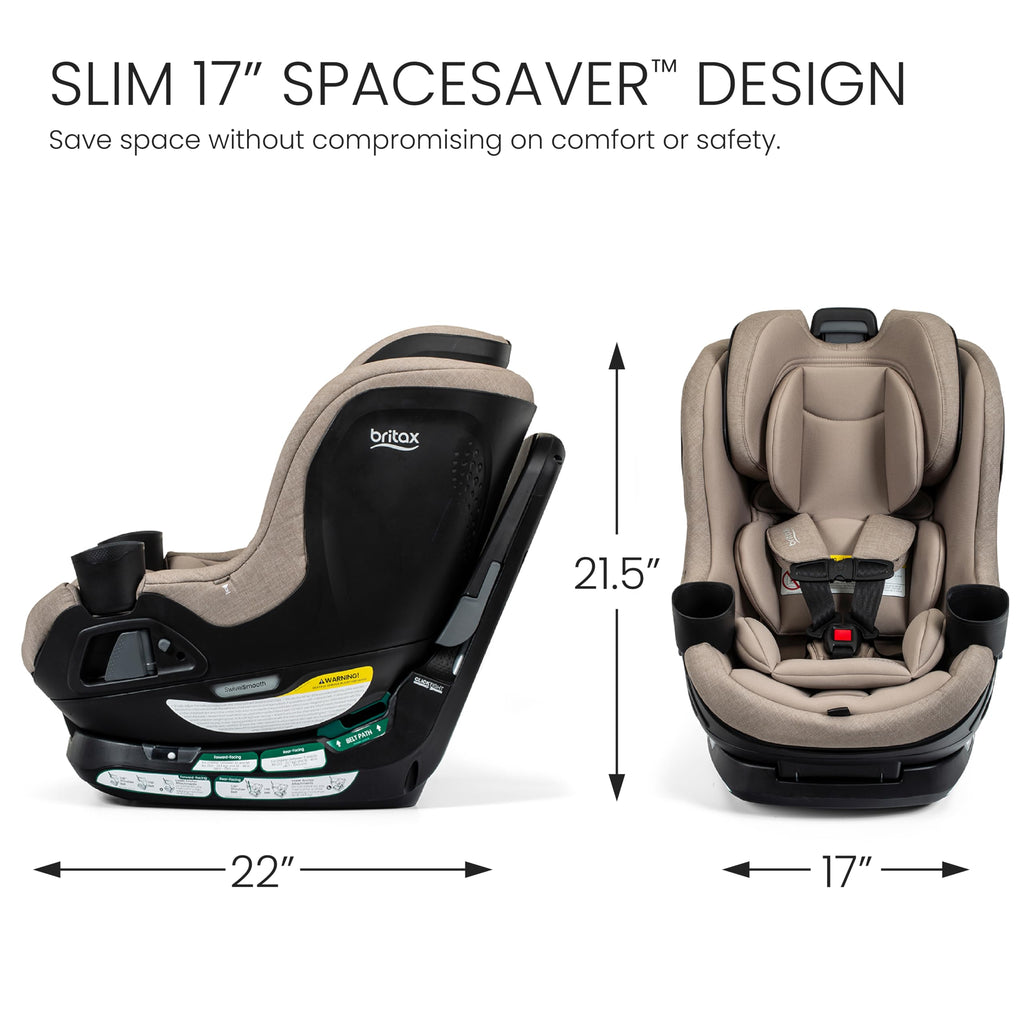 Teak Rotating Convertible Car Seat O611932