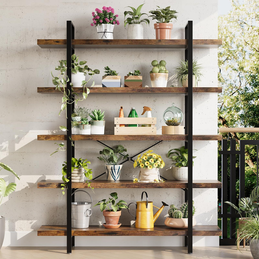 Heavy Duty 5 Tier Industrial Bookcase D9031