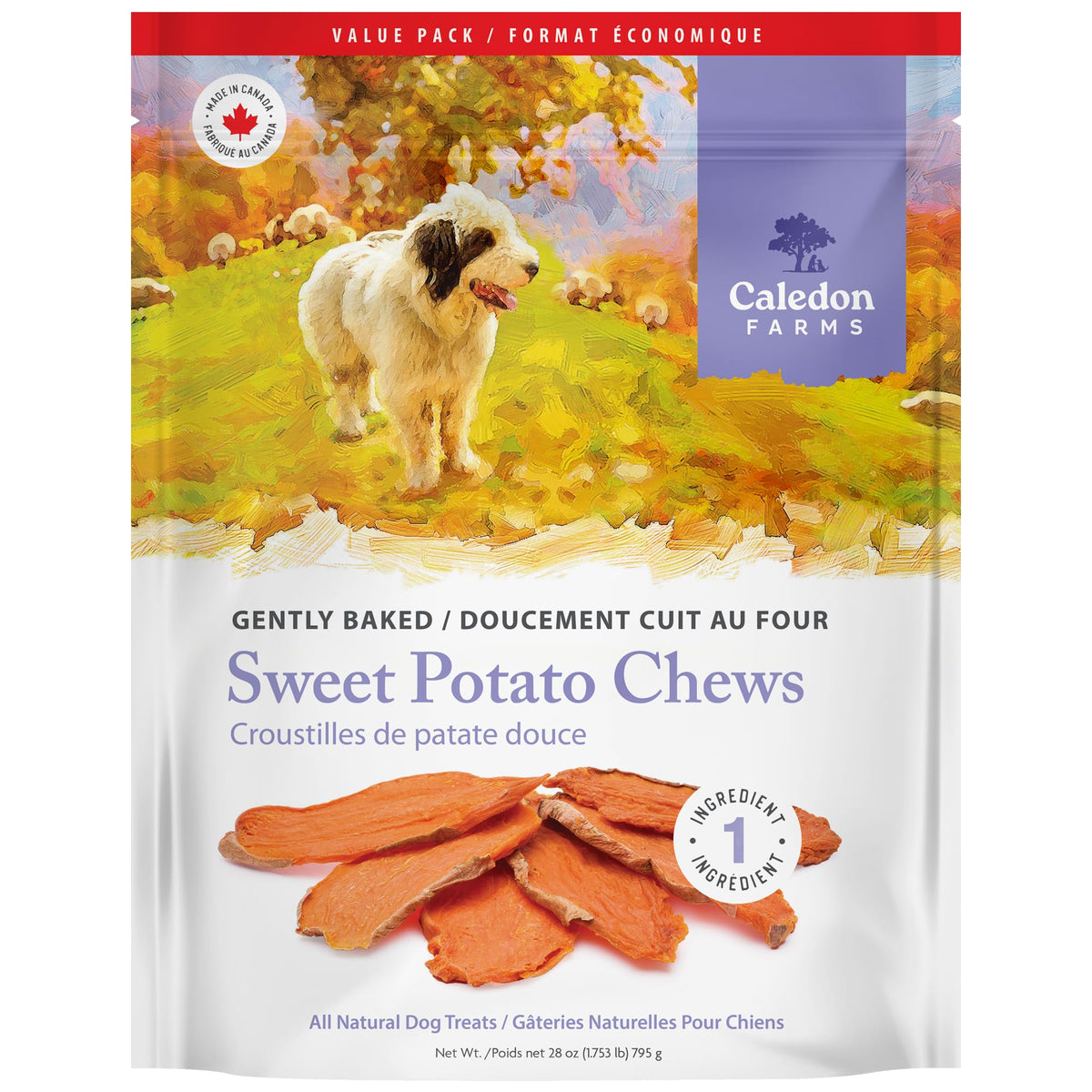 Sweet Potato Chews Dog Treats 28oz D81110