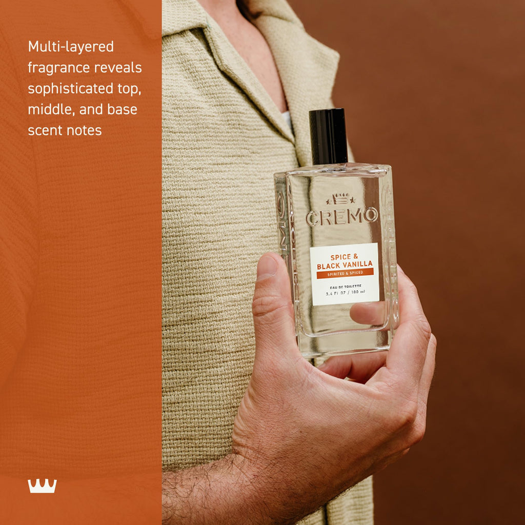 Spice & Black Vanilla Cologne Spray 3.4 Fl Oz T9604