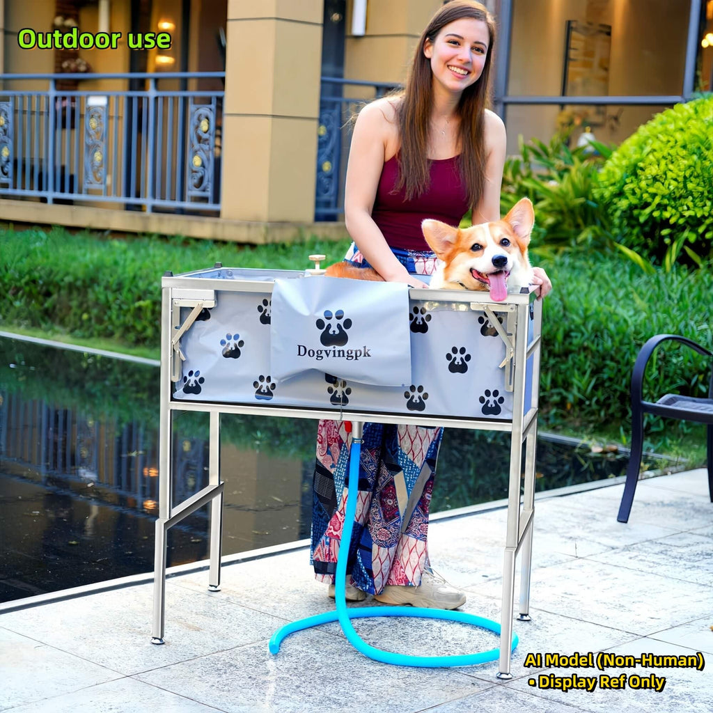 Portable Foldable Dog Bathtub T70485