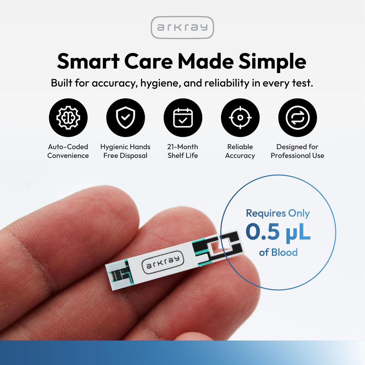 Blood Glucose Test Strips 100 Count F117043