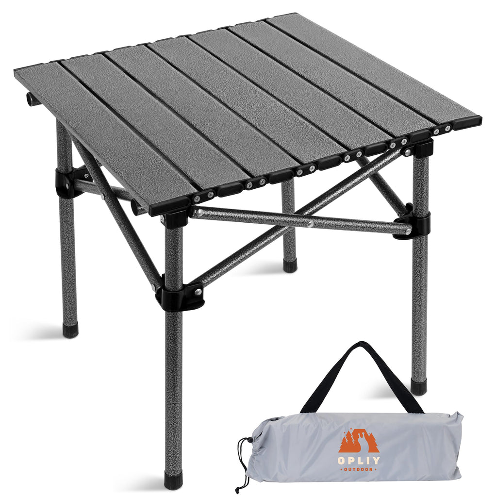 Portable Folding Aluminum Camping Table with Carry Bag W988