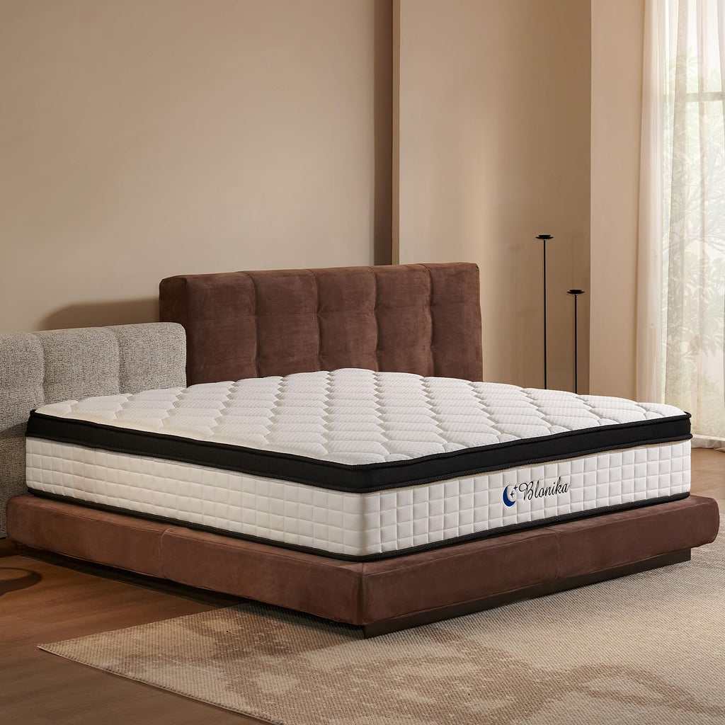 Full Size 12 Inch Memory Foam Pocket Spring Medium Firm Mattress H466