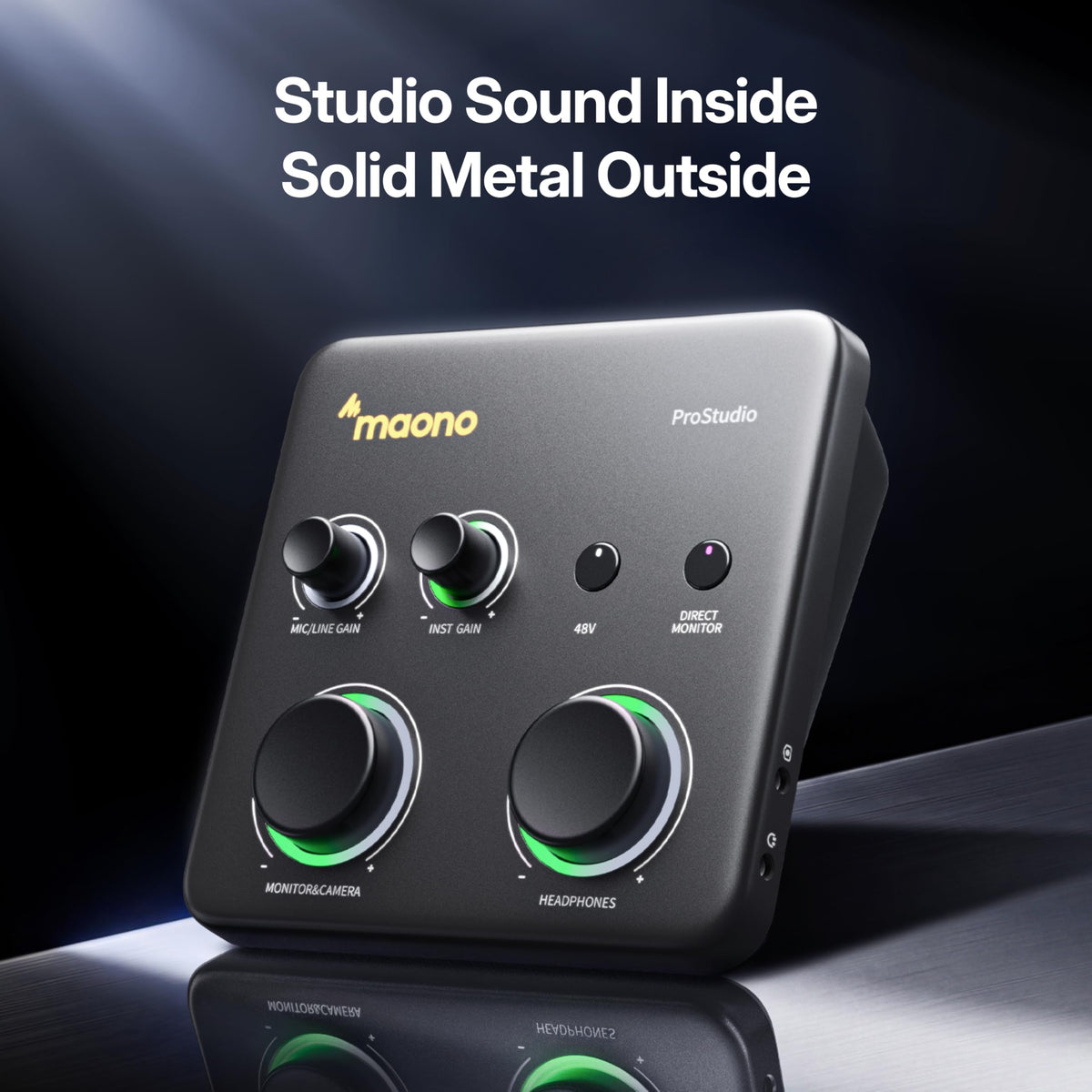 USB Audio Interface with 70dB Gain V7124