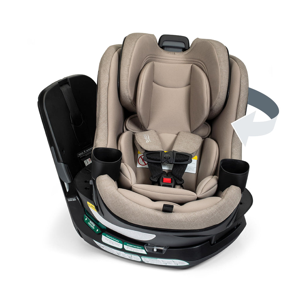 Teak Rotating Convertible Car Seat O611932
