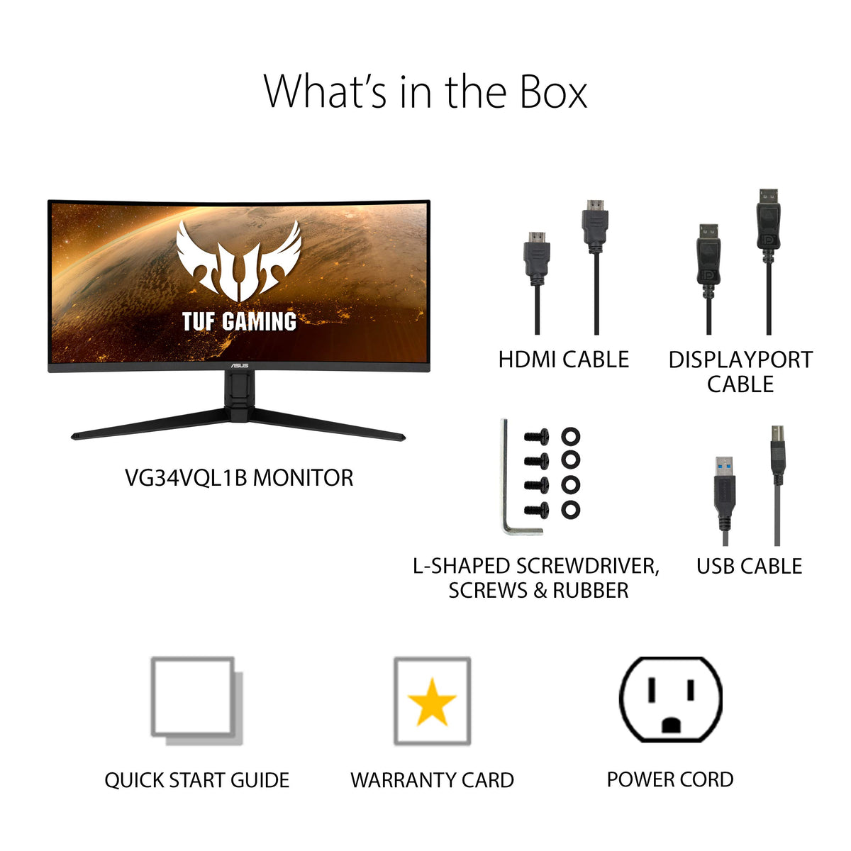 34 Inch 1440p 165Hz Ultrawide HDR Gaming Monitor H5712
