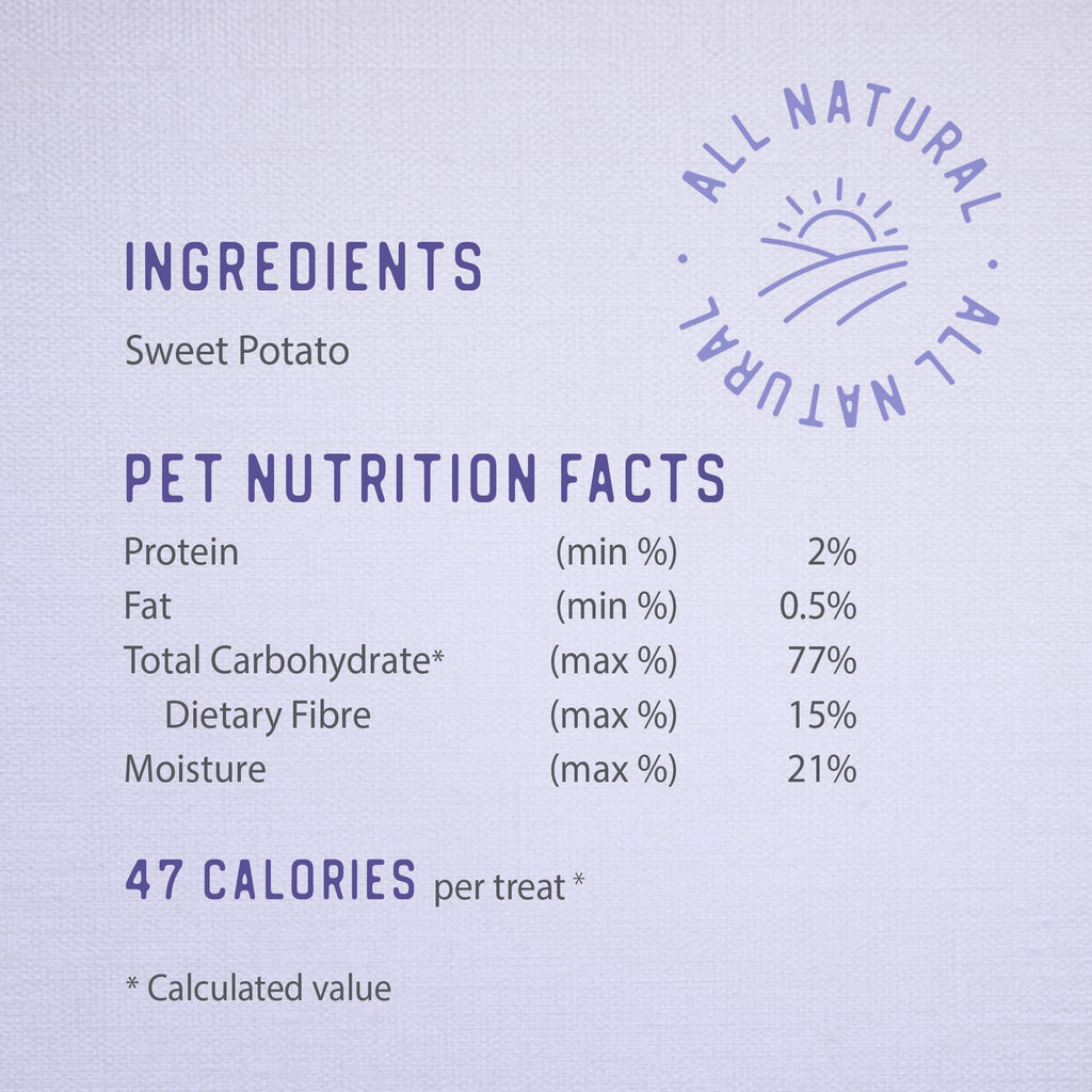 Sweet Potato Chews Dog Treats 28oz D81110