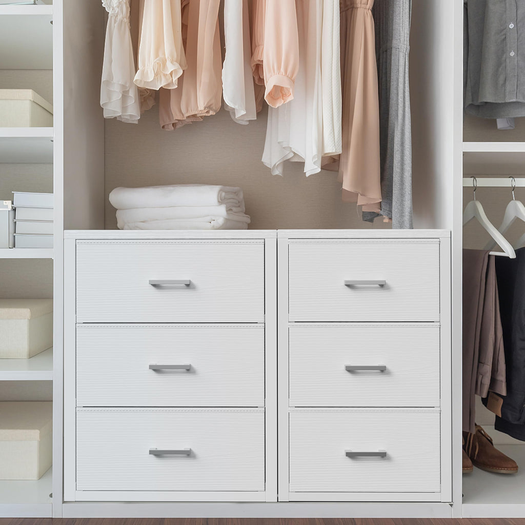White 3 Drawer Dresser W897755