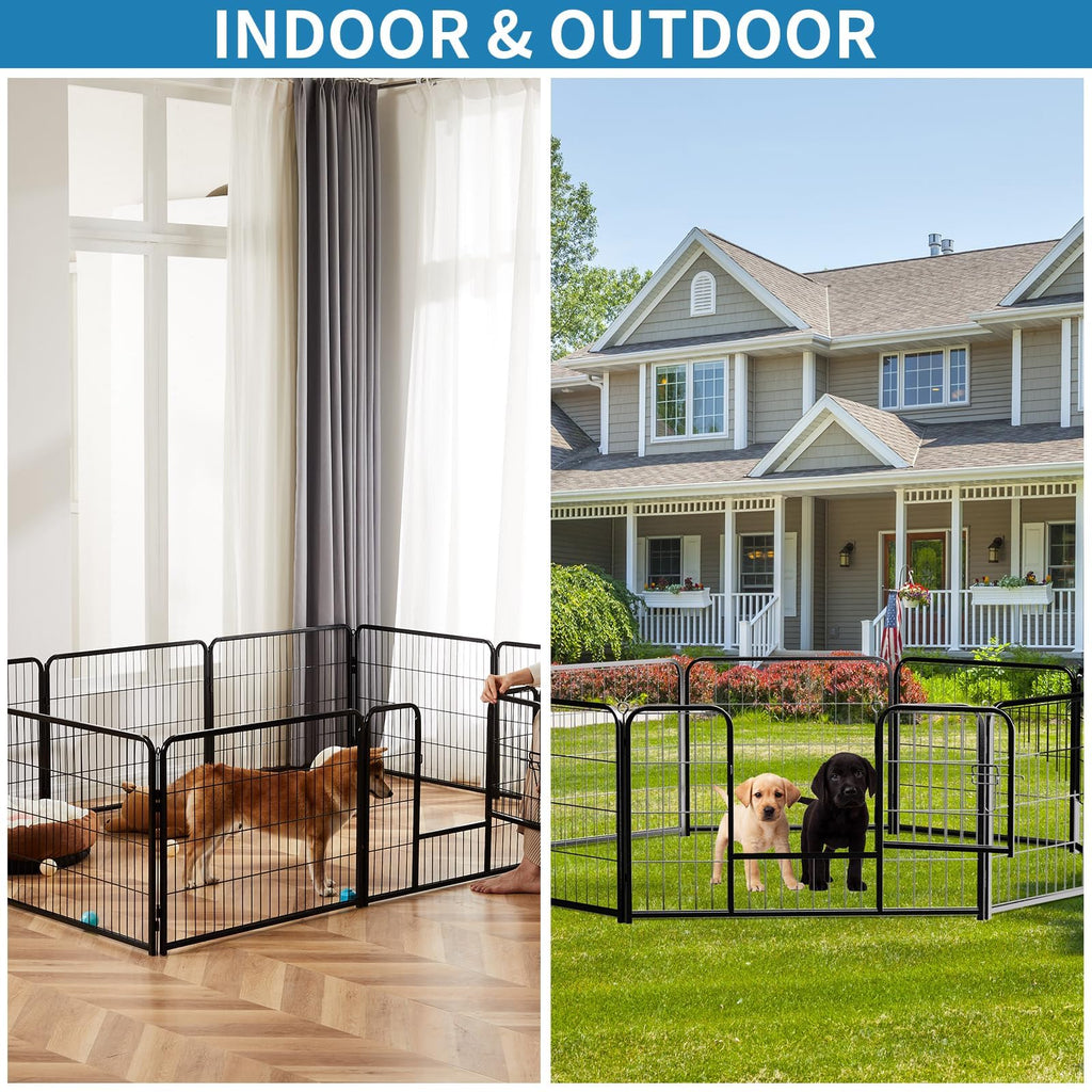 40 Inch 16 Panels Metal Dog Playpen Z653