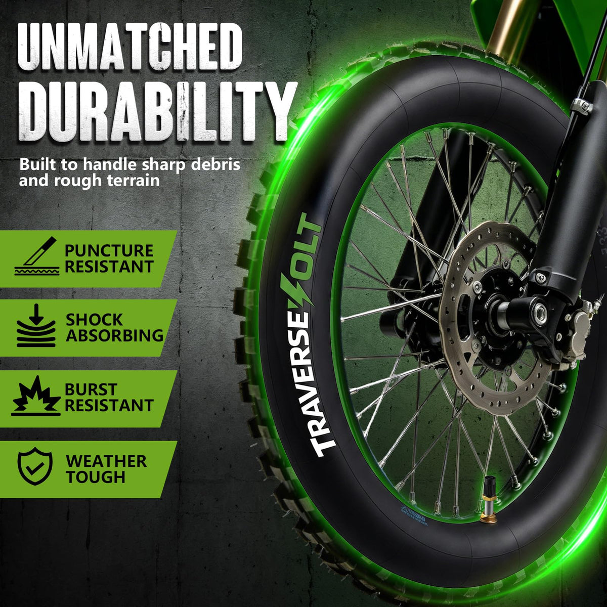 2 Pack 17" Dirt Bike Inner Tubes W972798