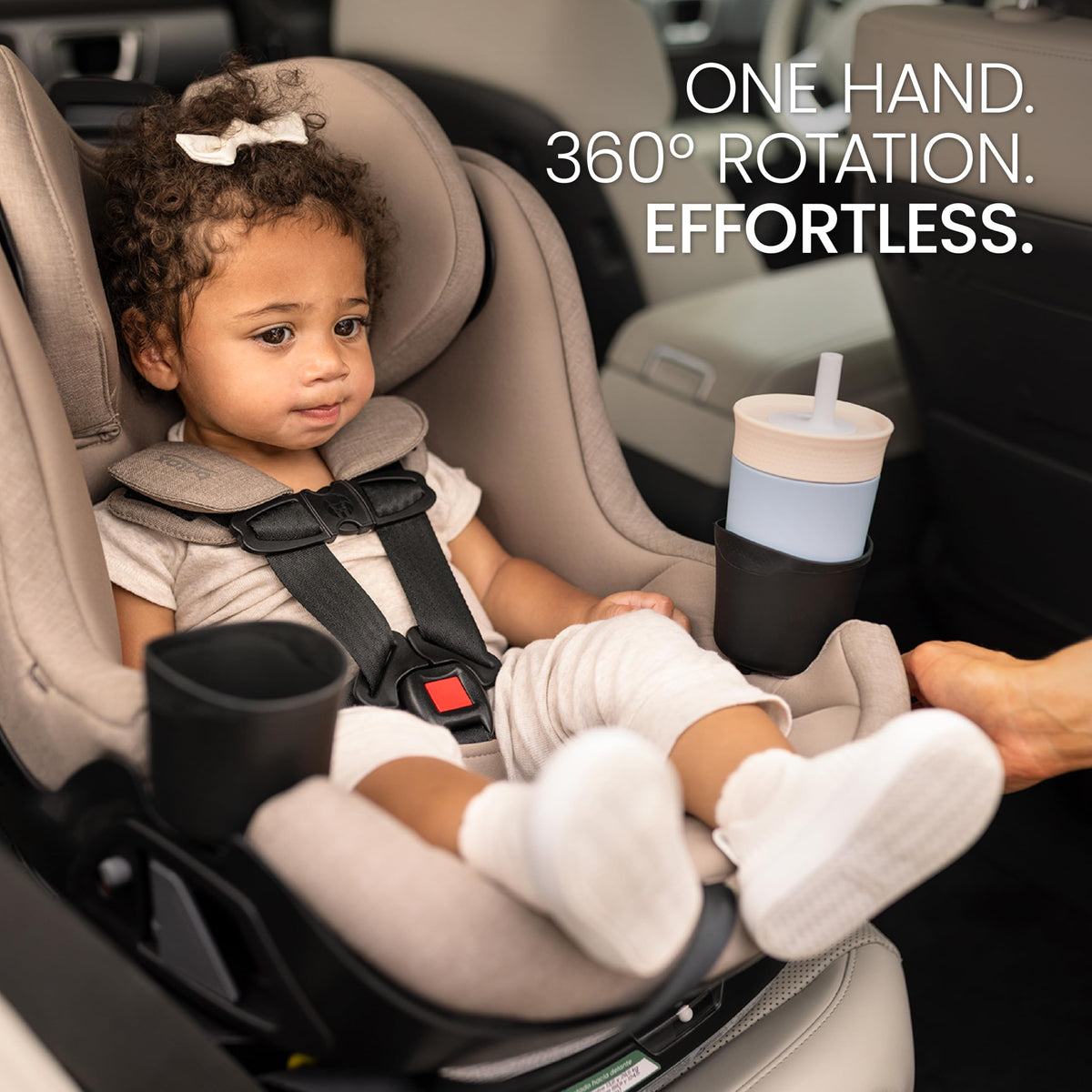 Teak Rotating Convertible Car Seat O611932
