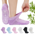 Diabetic Non-Slip Wide Cuff Bamboo Viscose Ankle Socks 6 pairs S439279
