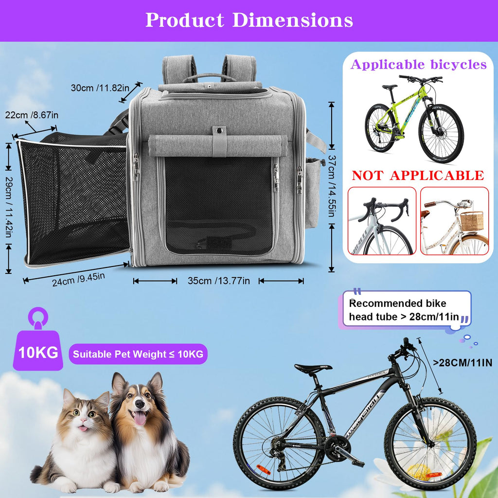 Bike Basket with Mounting Bracket G346