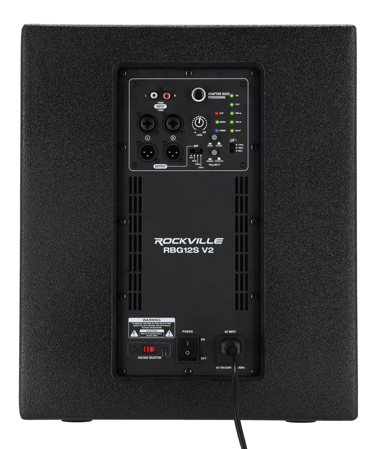 12" Powered PA Subwoofer W695037
