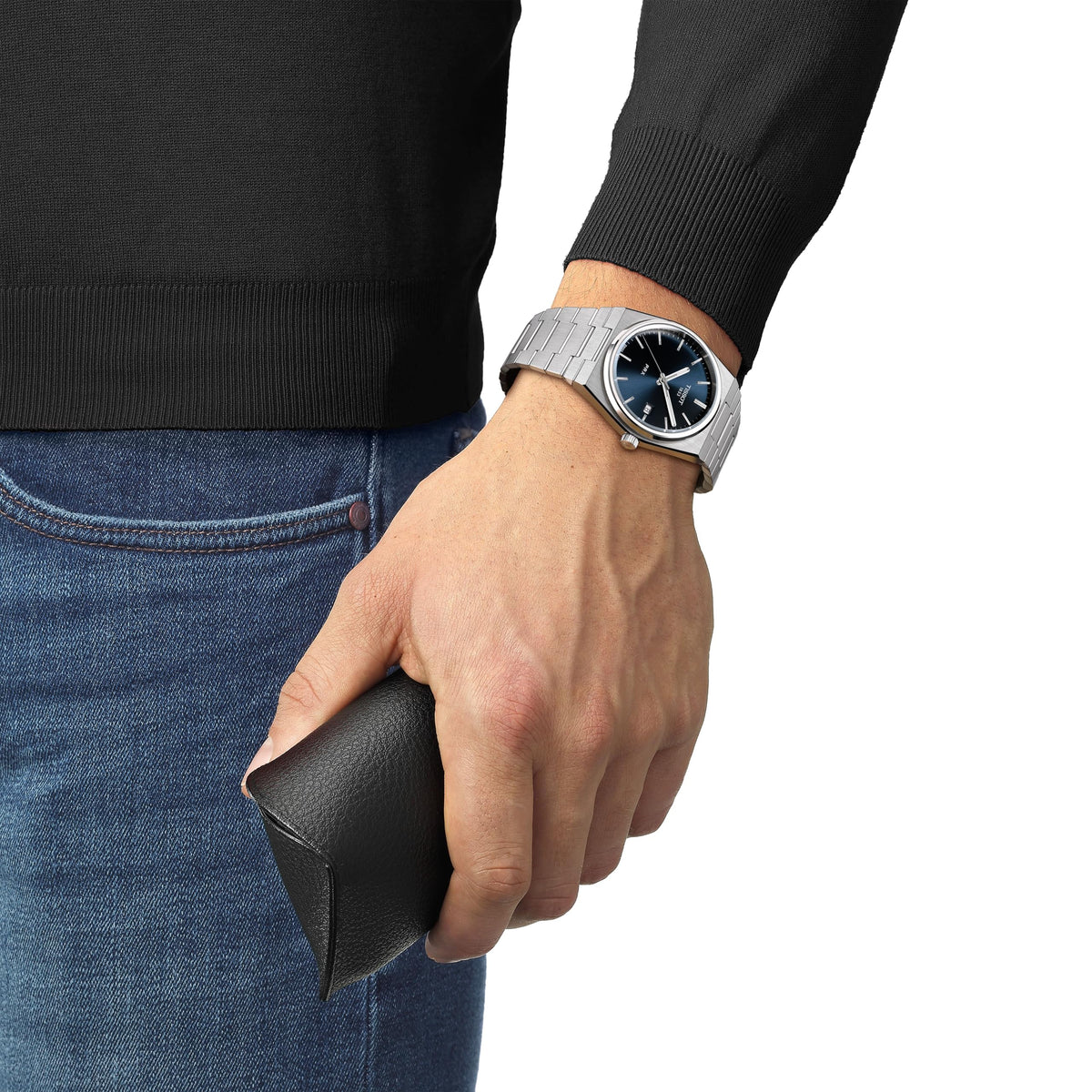 40mm Blue Dial Swiss Quartz Men's Watch E12987
