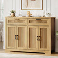 Fluted Buffet Sideboard Cabinet with Drawers S29758